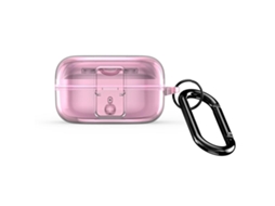 Estojo Protetor Halinuia Transparente Dividido Modelo Bg4 (compatível Galaxy Buds4/4 Pro, Estrutura Bipartida Transparente)