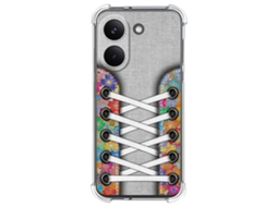 Capa Tumundosmartphone De Silicone À Prova De Choque Para Xiaomi Poco X8 Pro 5g Estampa De Tênis 04 Desenhos