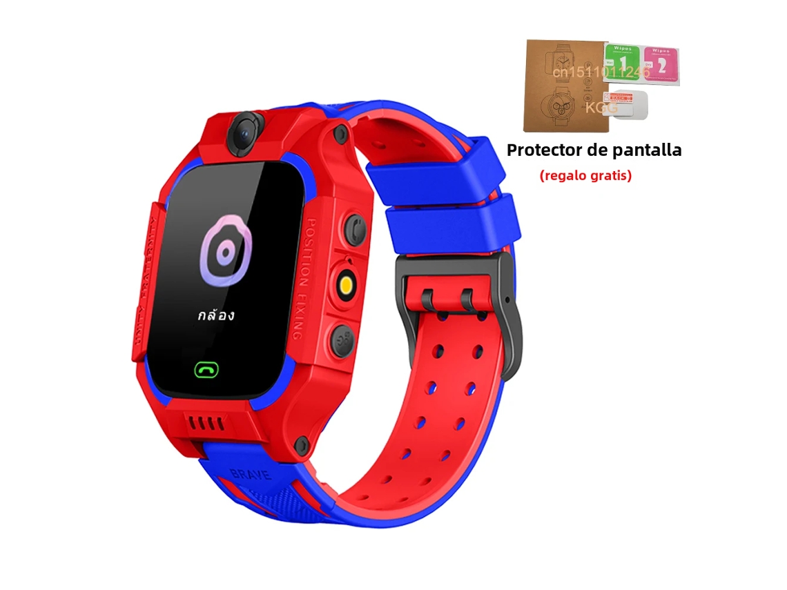 Smartwatch com Função de Monitoramento Remoto MDUG (vermelho)