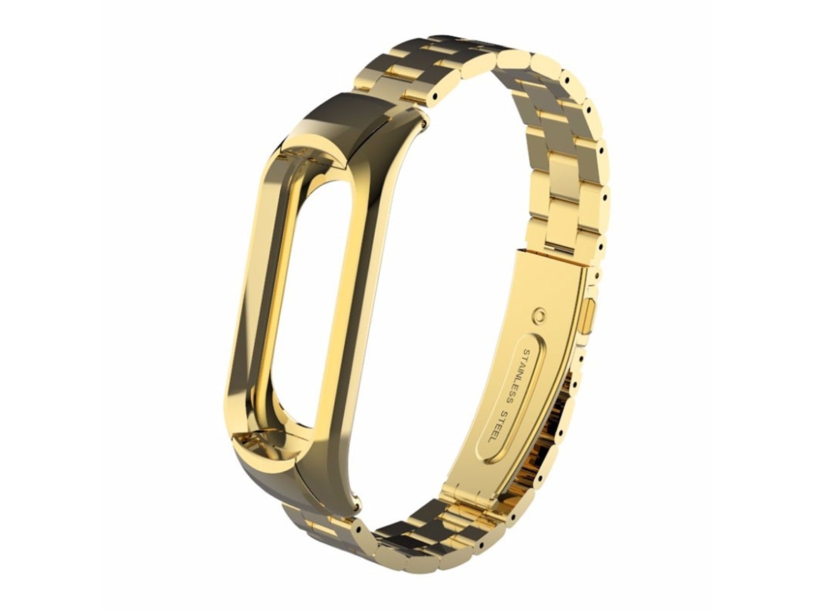 Bracelete para MAGUNIVERS Xiaomi Mi Band 3 Dourado