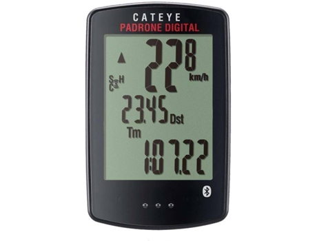 Contador Digital sem Fios CATEYE Cc-Pa400B + Vitesse/CaDence (Preto - TU)