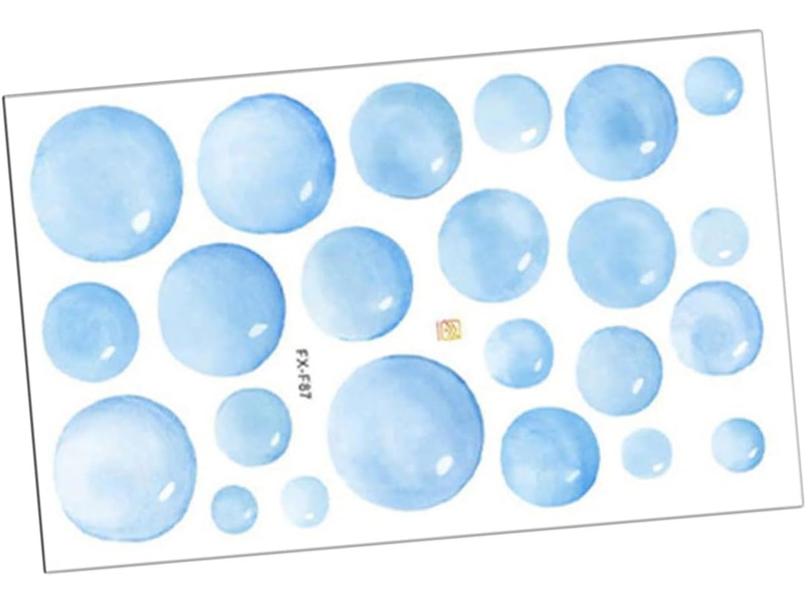 Adesivo De Parede Removível Em Pvc Para Decoração De Banheiro, Sala De Estar E Quarto Adesivo Sem Resíduos Para Gokoco