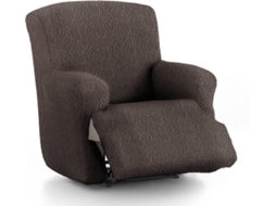 Capa Tecido Elástico para Poltrona Relax Extra MILICA Tecido Adaptável Spongy Castanho