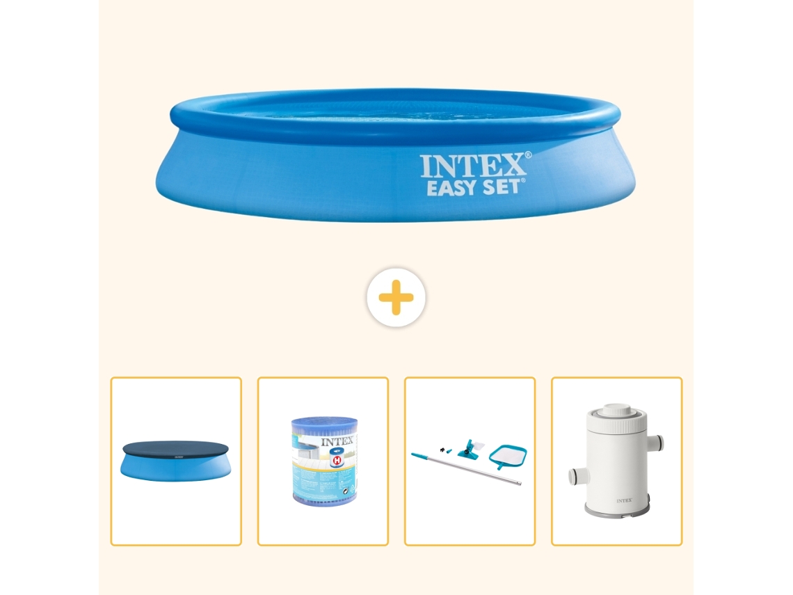 Intex Piscina Easy Set Redonda - 305x61 Cm - 5-peças S130