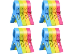 Gavetas de roupa, clips para toalhas de praia, 16pcs, duráveis NOVA LINE