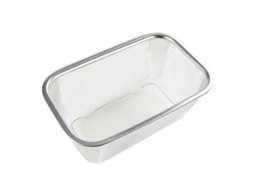 A Nova Cesta De Aço Inoxidável 1pcs