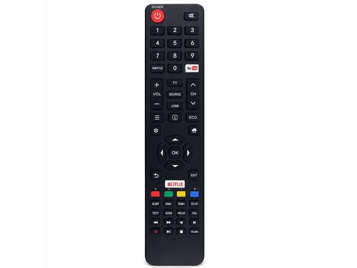 Comando À Distância Para Tv Compatível Com Rca Edison 06t-532w54-ty03x Eds1xs_dae