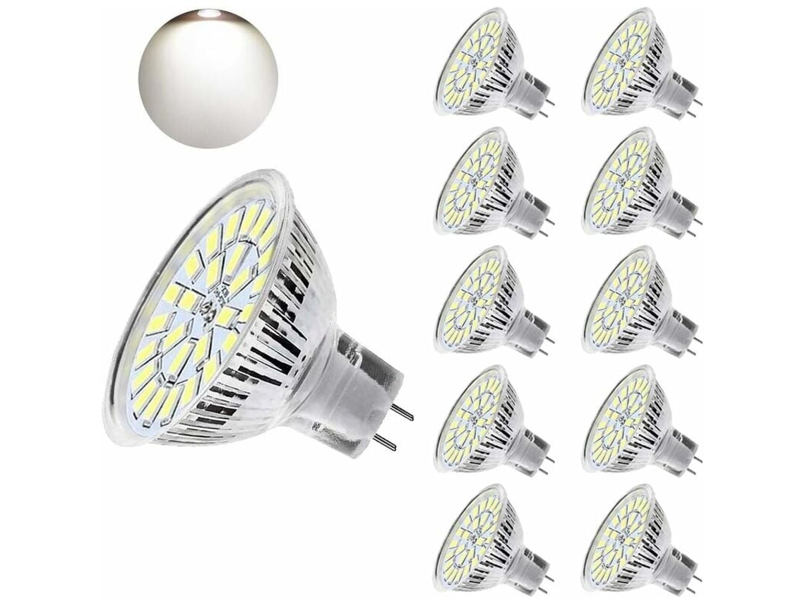 Lâmpada Led Mr16, Branco Frio 6000k, Não Dimerizável, Economia De Energia, Sem Cintilação, Fácil Instalação, Lâmpadas De Longa Vida Útil Para Uso Come