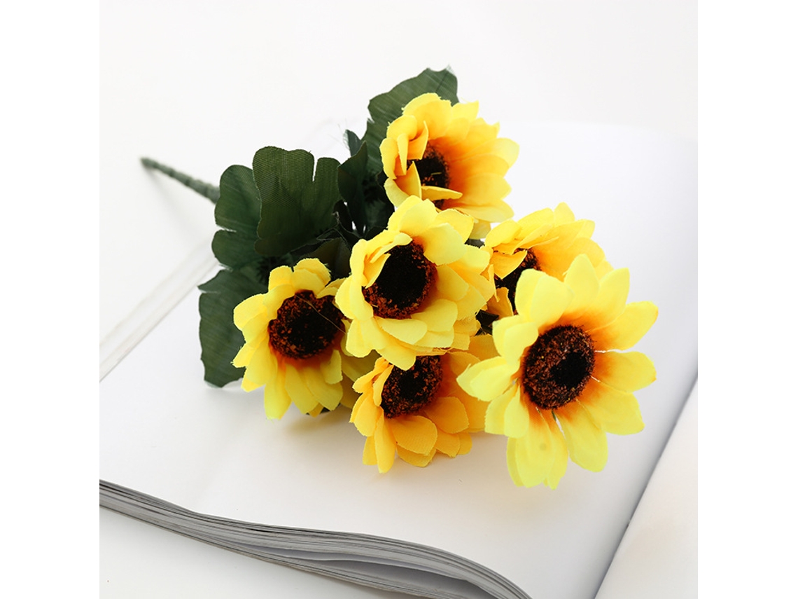 Conjunto de 3 Buquês de Flores Artificiais para Acessórios de Jardim Internos e Externos AQUAFORGE