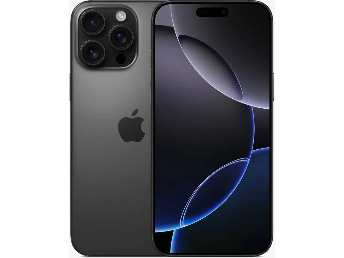 iPhone 16 Pro Max APPLE (Recondicionado Flippers Marcas Mínimas - 6.9'' - 256 GB - Preto)
