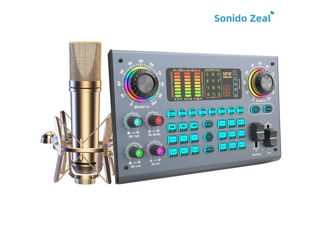 Kit Profissional Para Gravação De Podcasts Com Microfone Xlr 48v Mdug