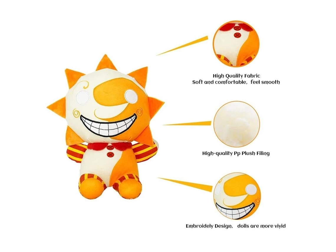 Primerox boneca Pelúcia de Jogo Popular 25cm Presente para Fãs de Jogos Brinquedo de Pelúcia Quente