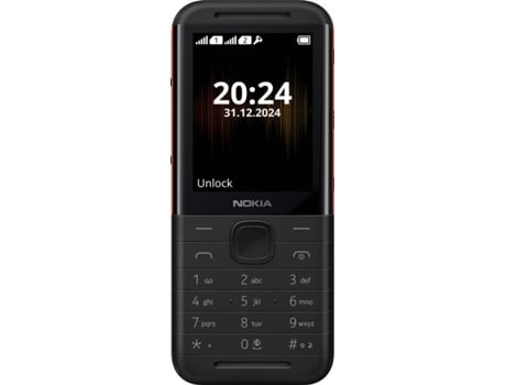 Telemóvel NOKIA 5310 (16  Mb /8  Mb - Preto/Vermelho)