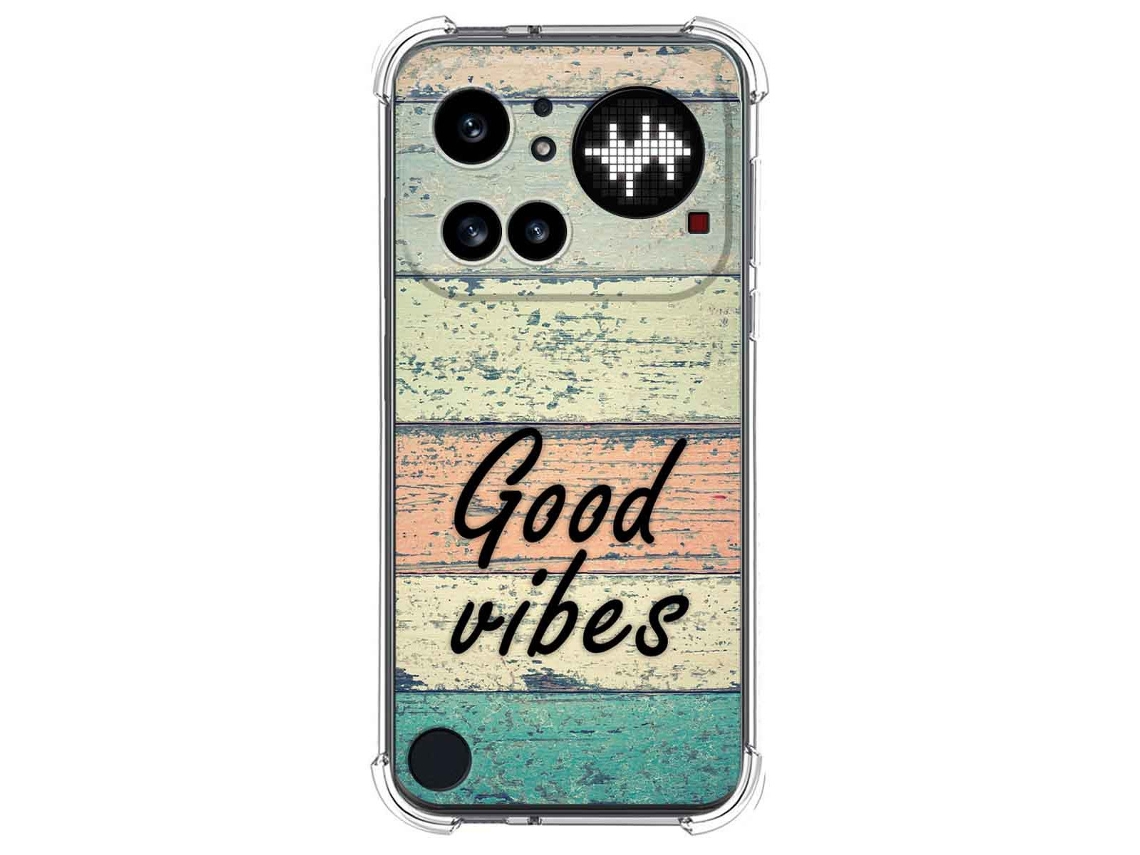 Capa Tumundosmartphone De Silicone À Prova De Choque Para Nothing Phone 4a Pro 5g Com Estampa De Madeira 01 Desenho