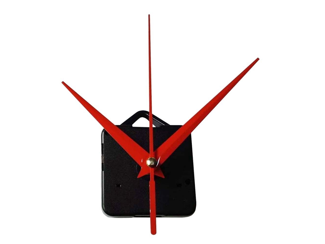Kit De Movimiento De Reloj De Pared Con Agujas (rojo)