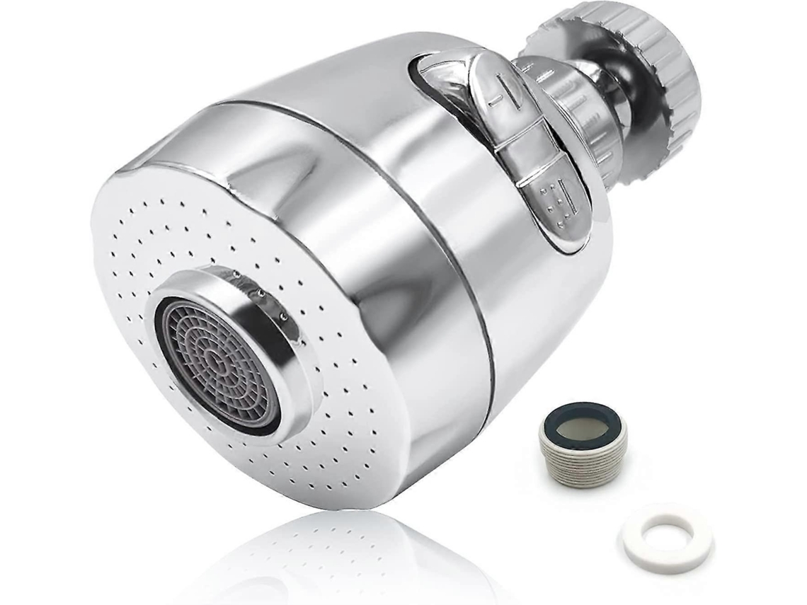 Aerador de Grifo Giratório 360°, Filtro Economizador de Água, Bocal Anti splash Universal para Cozinha e Banheiro
