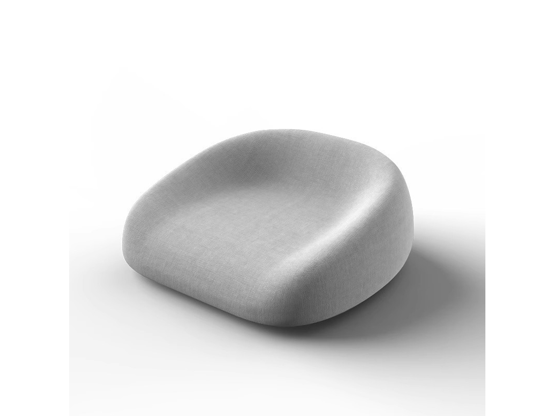 Assento Elevatório Almofada Para Bebê Eifson Espuma Memória 10cm Removível Com Fixação - Cinza