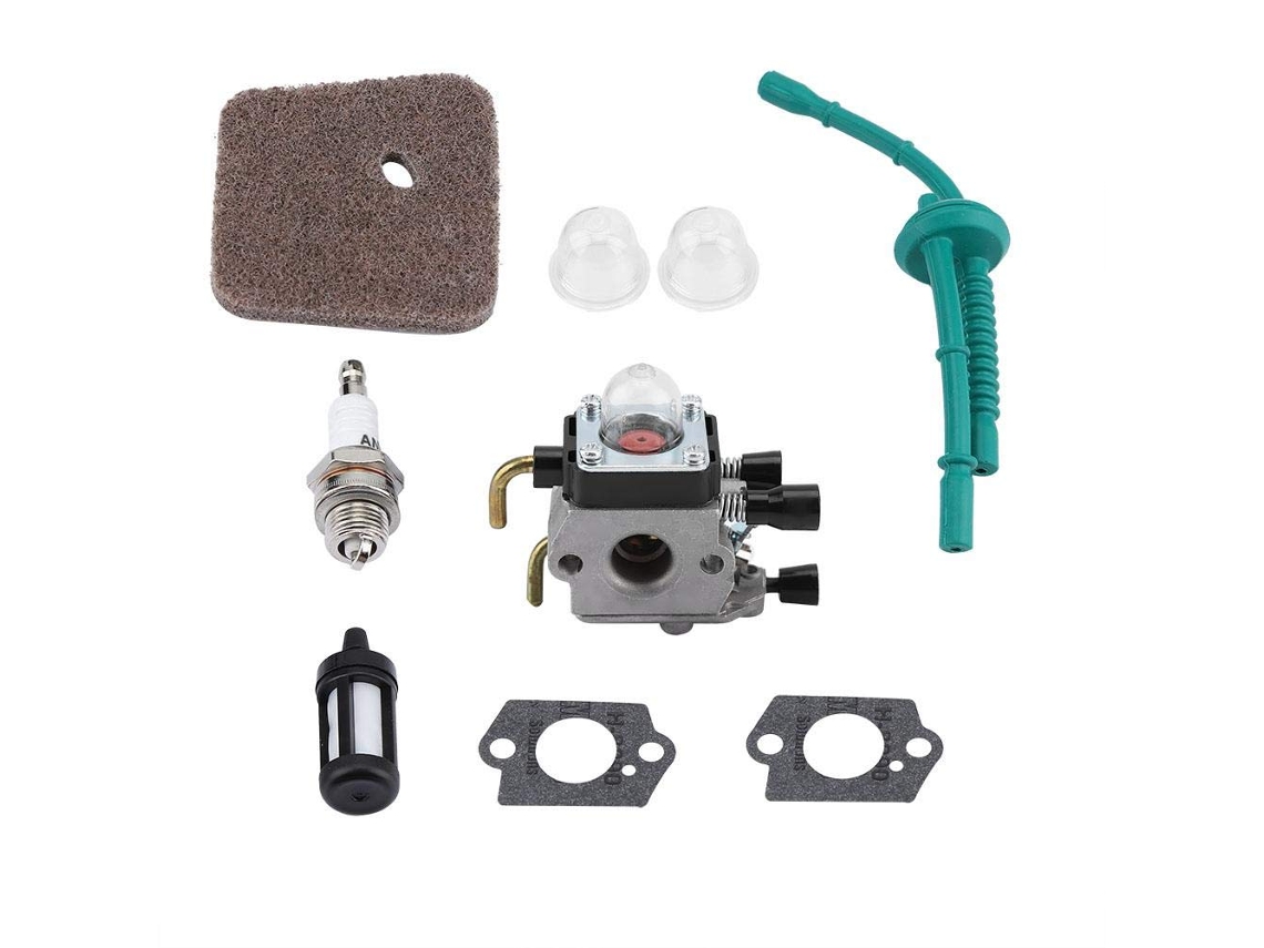 Kit De Carburador De Substituição De Alta Qualidade Para Aparador De Grama, Desempenho Estável E Fácil Instalação, Compatível Com Modelos Stihl, Filtr
