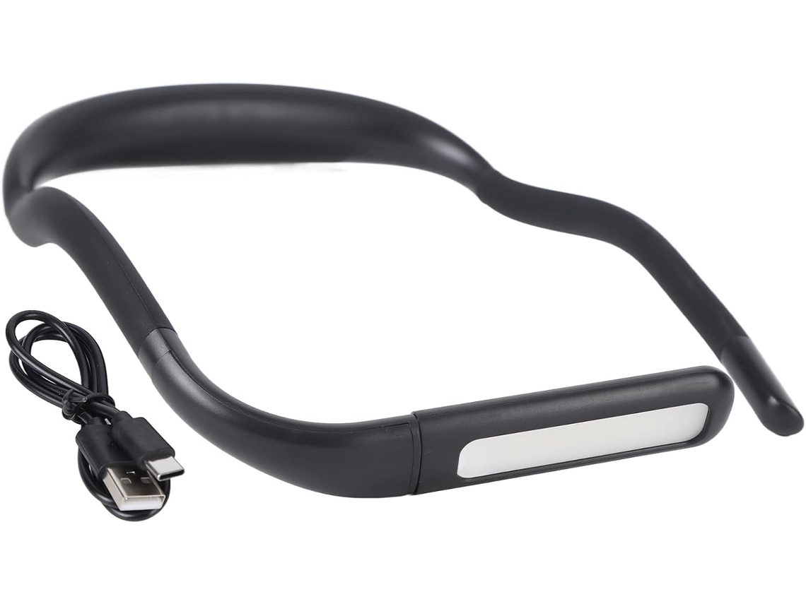 Luminária De Leitura Pescoço Flexman, Brilho E Cor Ajustáveis, Luminária De Leitura Led Flexível Para Uso Com As Mãos
