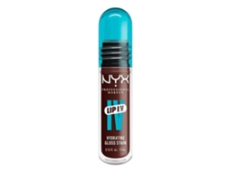 Nyx Professional Makeup, Lip Iv, Gloss, Até 12h De Hidratação, Altamente Pigmentado, Acabamento Brilhante, Mocha Me Wet