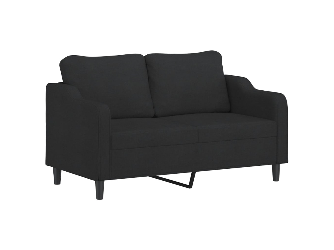 2-seater Sofa, 2-seater Sofas Vidaxl Preto Tecido (n/a)