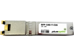Módulo de transceptor de rede PLUSOPTIC SFP-10G-T-CIS