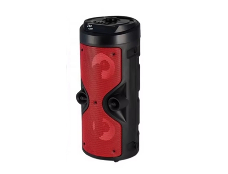 Coluna com Microfone 50Db 12W Vermelha Sl-4208M ONLIKE