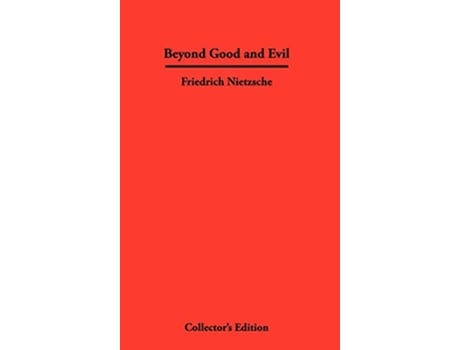 Livro Beyond Good and Evil de Friedrich Nietzsche (Inglês)