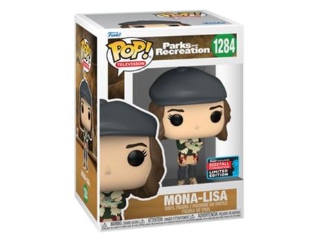 Figura Funko Parques e Recreação Mona Lisa Saperstein Nycc 2022 Pop! Vinil PARQUES E RECREAÇÃO