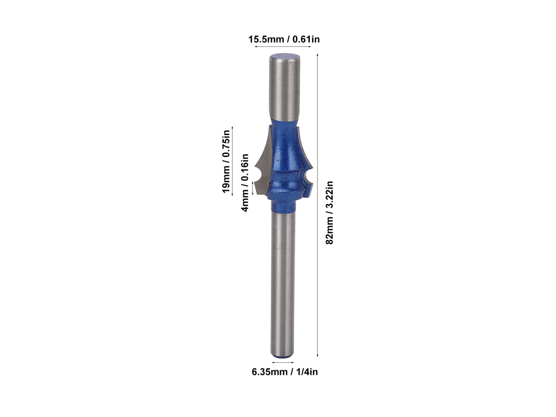 Cutter Router Bit (ajustável, Várias Larguras De Corte)