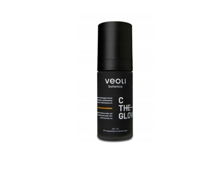 Radiant Calm Vitamin C Serum Brightening Soothing Water Gel Formula, 30 Ml Veoli Botanica