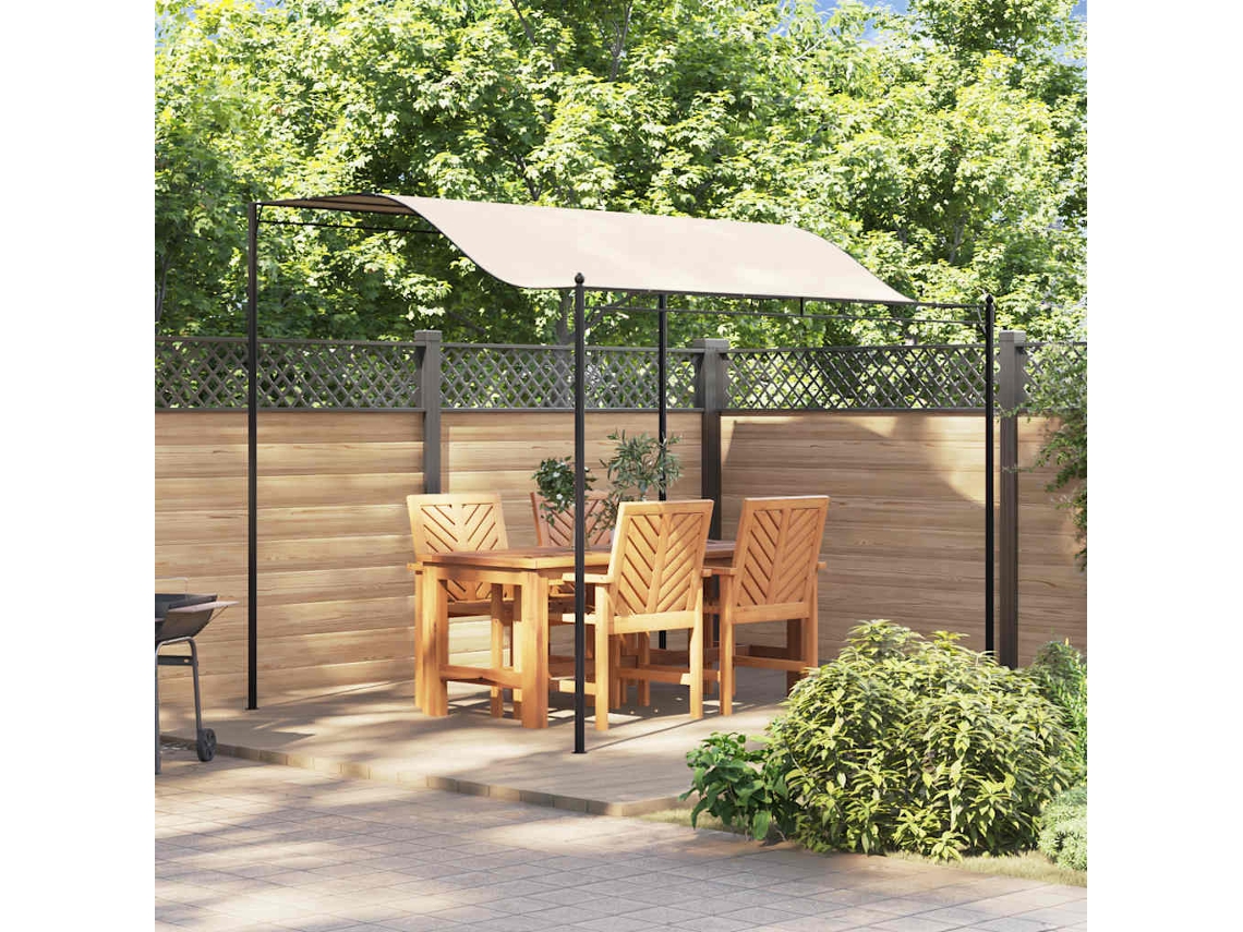 Vidaxl Gazebo Tecido Branco Nata