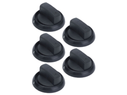 Primerox 5pcs Universal Maçaneta para Fogão a Gás Cooktop Controle Reposição Abs Parts