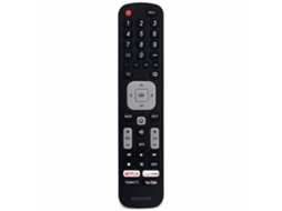 Comando Para Tv Compatível Com Hisense E Sharp En2at27s Com Botões Netflix, Youtube E Opera Tv