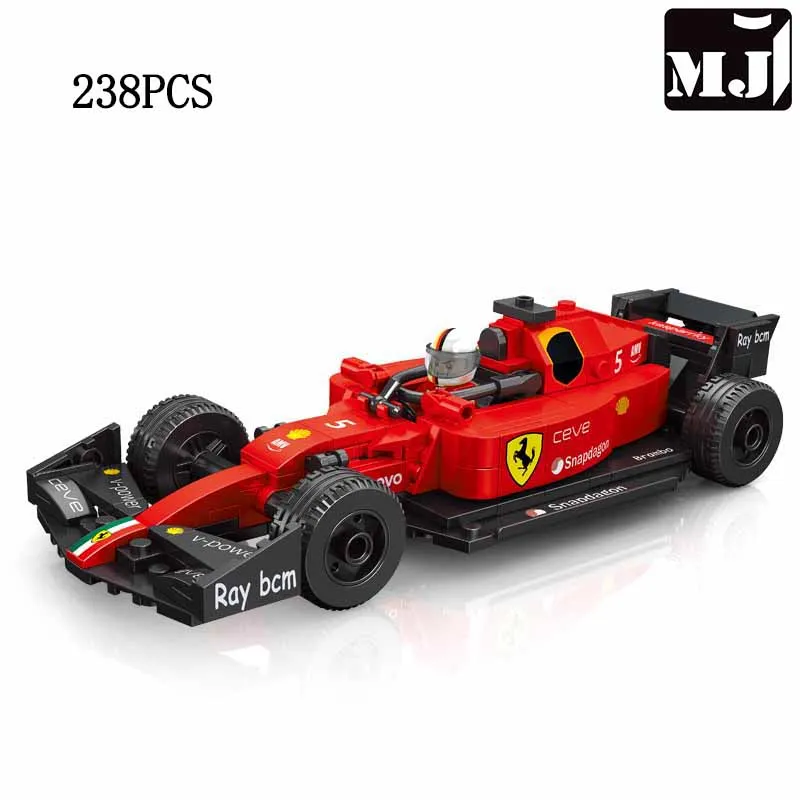Conjunto De Blocos De Montar City Champion F1