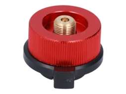 Adaptadores De Fogão Para Camping Com Função De Fechamento Automático Vermelho