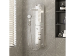 Vidaxl Coluna De Duche 25x43x110 Cm Prateado