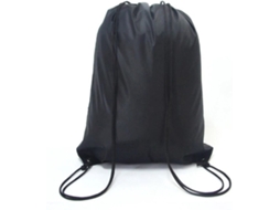 Bolsa de Ginástica, com Cordão, 12 Litros, Preta BRILVIBERA