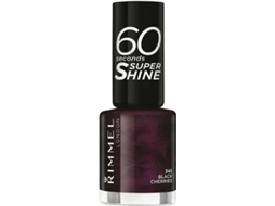 Verniz RIMMEL 60 Segundos Super Shine Nail Lacquer 345 Bler Cherries