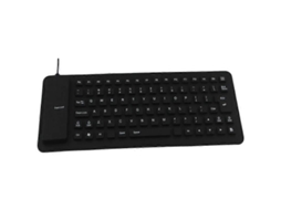 Teclado De Silicone Macio E Silencioso Com 85 Teclas, Teclado De Computador Com Fio Usb, Mini Laptop, Teclado Dobrável À Prova Dágua Ly Ebike