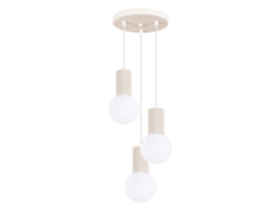 Sollux Sl.1720 Halo Lámpara Colgante 3p Beige