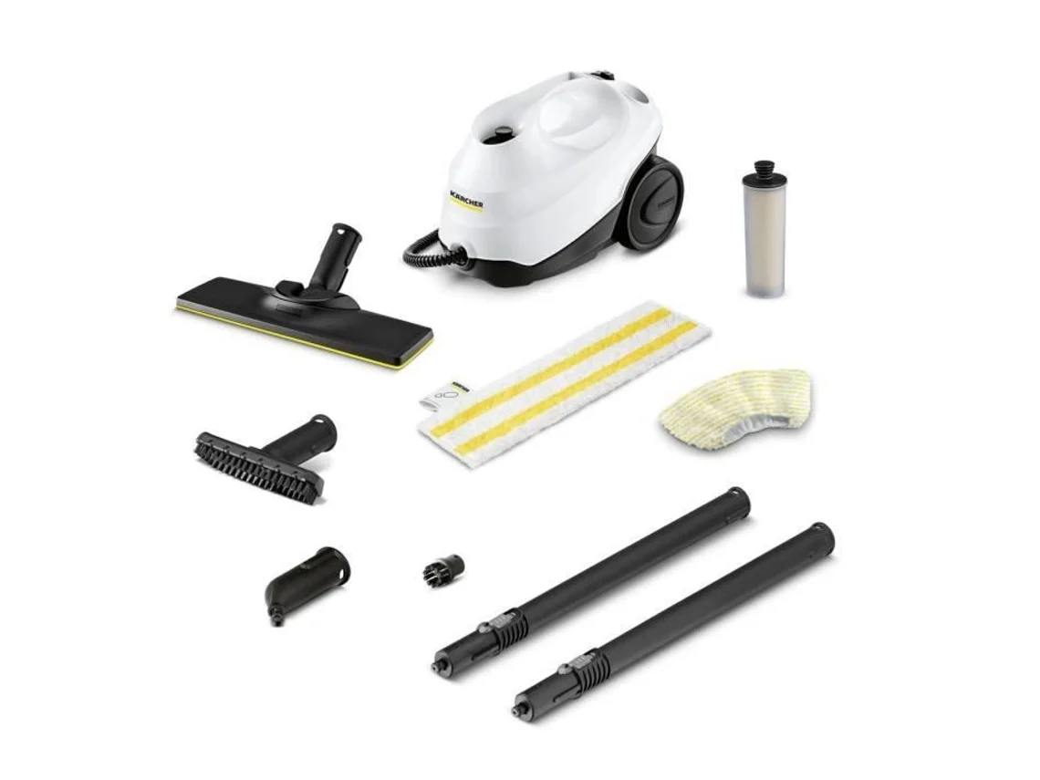 Novo KÄRCHER Sc 3 Easy Fix Limpador a Vapor 1900 W 3 5 Bares Autonomia Ilimitada Elimina Até 99 99% de Bactérias Vírus