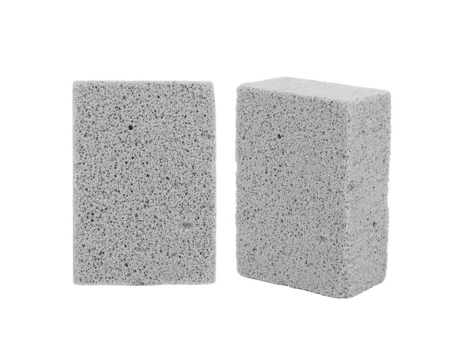 Bloco de limpeza de pedra-pomes Pwshymi removedor de gordura não tóxico 10x7x4cm