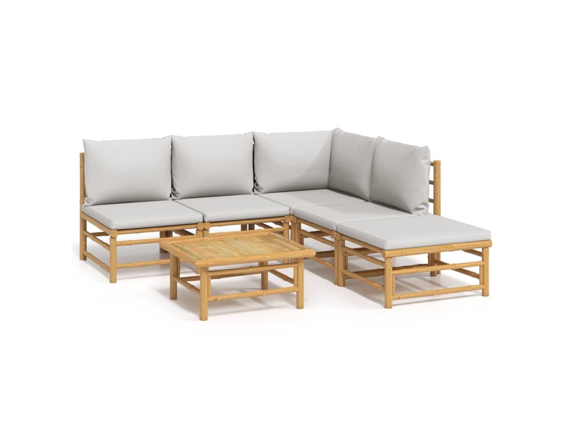 Garden Lounge Set, Garden Lounge Sets Vidaxl Marrom Bambu (n/a)