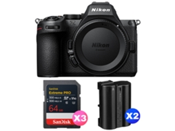 Z5 Ii + 3 Sandisk 64gb Extreme Pro Uhs ii Sdxc + 2 Nikon En el15c + Ebook “20 Dicas para Fotos Que Impressionam” NIKON