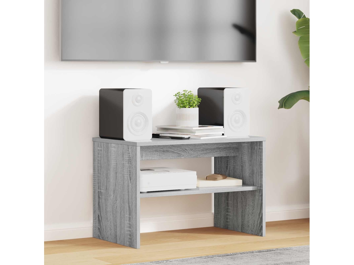Vidaxl Gabinete Para Tv 60 X 35 X 40 Cm Cinza Sonoma