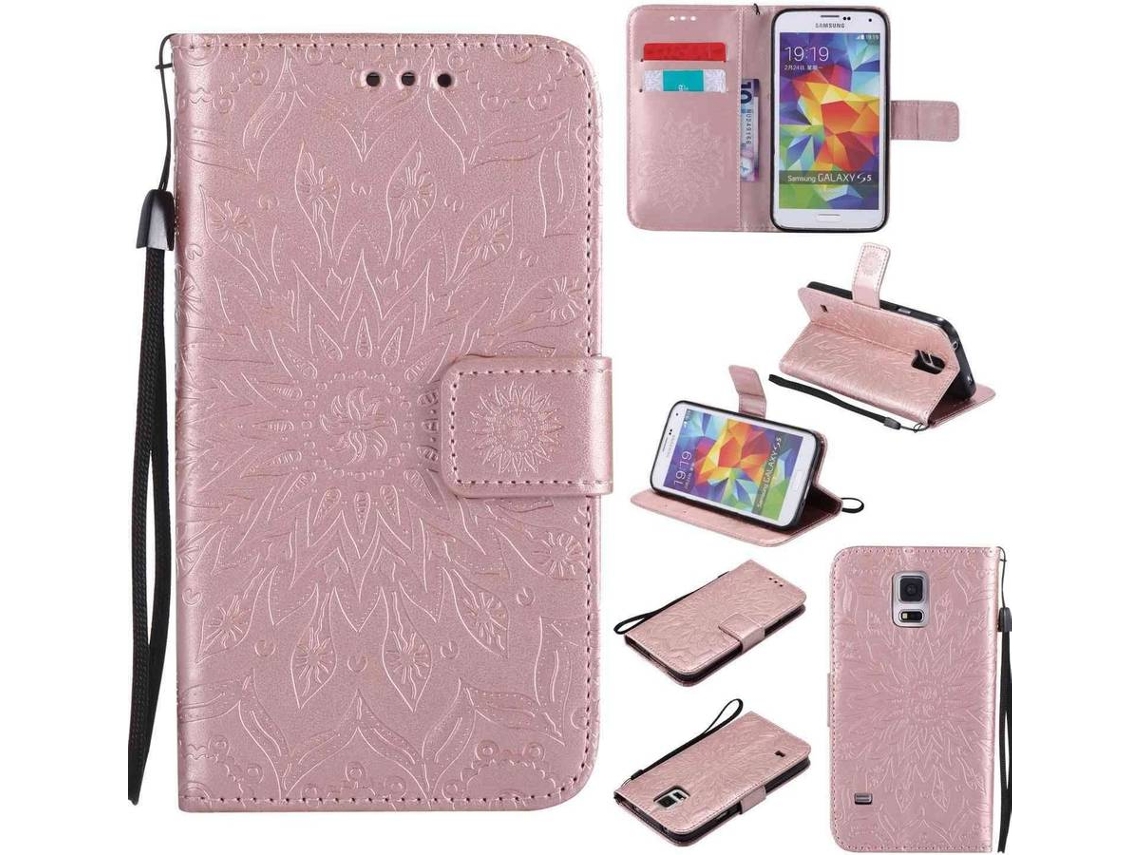 Capa Samsung Galaxy S5 i9600 5.1 HONGWE. Rosa