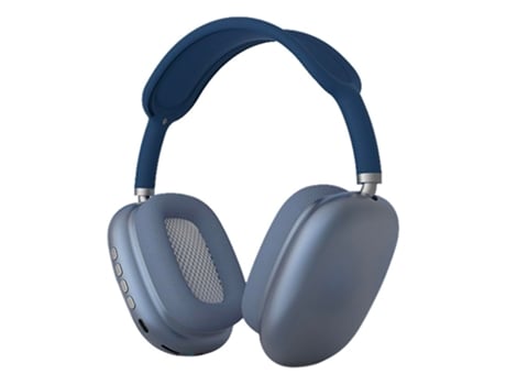 MARLONE Auricular Estéreo Bluetooth 5.1 Miami com Microfone Azul