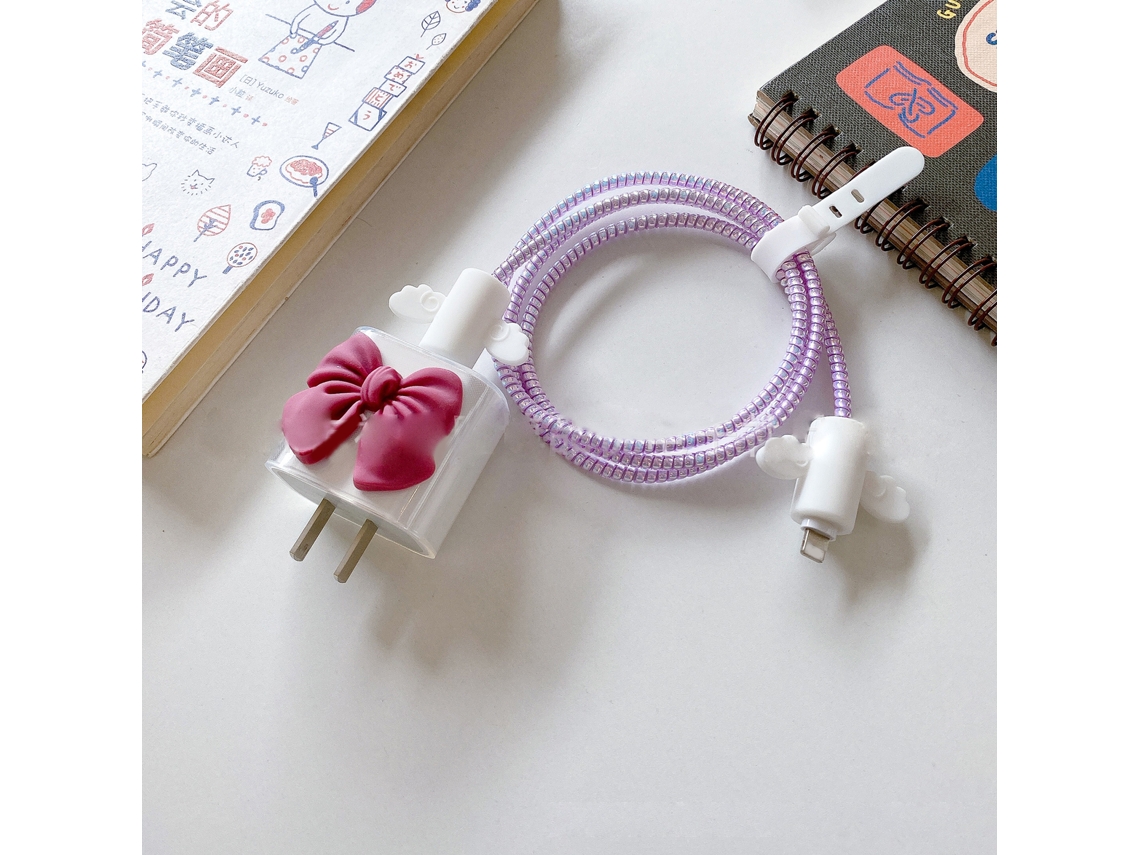 Capa Protetora 3d Silicone Macio Para Carregador Design Cute