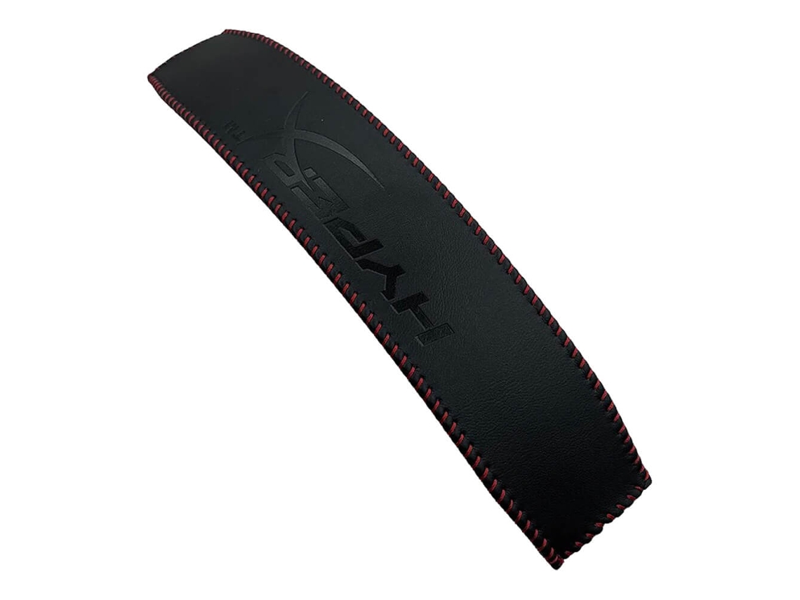 Almofada Zruxe Para Auscultadores Hyperx Cloud I/ii E Alpha (espuma Alta Densidade, Preto/vermelho)